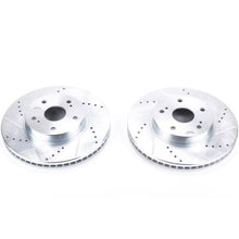 Power Stop 15 - 18 Subaru Legacy Front Evolution Drilled & Slotted Rotors - Pair | JBR1717XPR - JDMuscleBrake RotorspsbJBR1717XPR