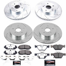 Power Stop 15 - 18 Subaru Legacy Front & Rear Z26 Street Warrior Brake Kit | K7357 - 26 - JDMuscleBrake KitspsbK7357-26