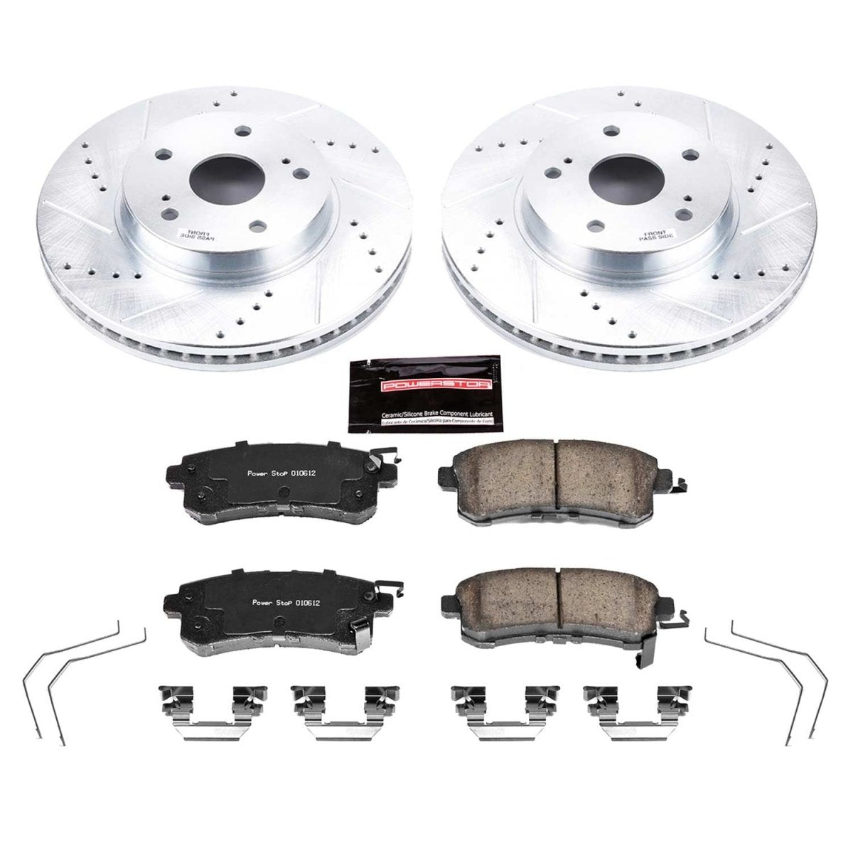 Power Stop 15 - 18 Subaru Legacy Front Z23 Evolution Sport Brake Kit | K7356 - JDMuscleBrake KitspsbK7356