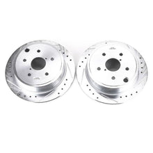 Power Stop 15 - 19 WRX Rear Evolution Drilled & Slotted Rotors - Pair | JBR1701XPR - JDMuscleBrake RotorspsbJBR1701XPR