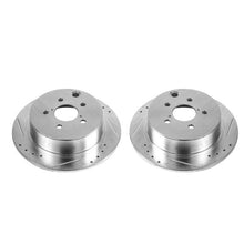 Power Stop 16 - 19 Subaru Crosstrek Rear Evolution Drilled & Slotted Rotors - Pair | JBR1548XPR - JDMuscleBrake RotorspsbJBR1548XPR