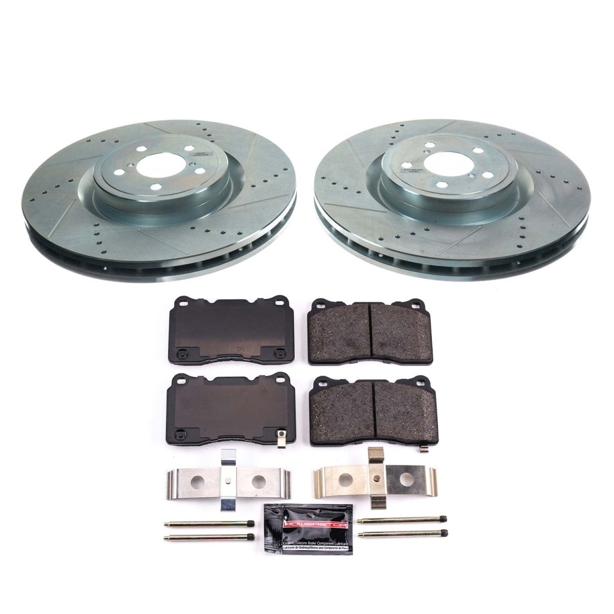 Power Stop 17 - 20 Subaru BRZ Front Z23 Evolution Brake Kit | K4549 - JDMuscleBrake KitspsbK4549