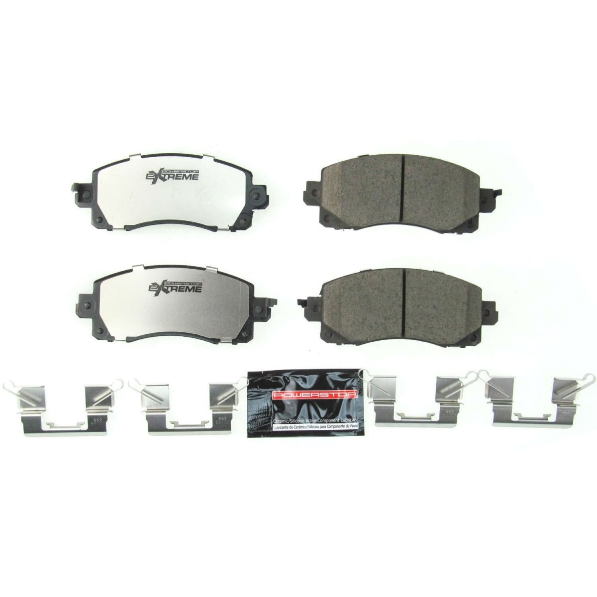 Power Stop 18 - 19 Subaru Crosstrek Front Z26 Extreme Street Brake Pads w/Hardware | Z26 - 2045 - JDMuscleBrake PadspsbZ26-2045