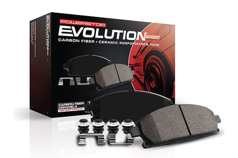 Power Stop 18-21 STI Rear Z23 Evolution Sport Brake Pads w/Hardware | Z23-2118 - JDMuscleBrake PadspsbZ23-2118