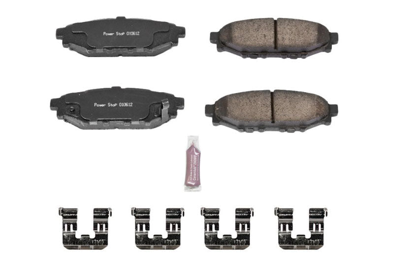 Power Stop 18-21 STI Rear Z23 Evolution Sport Brake Pads w/Hardware | Z23-2118 - JDMuscleBrake PadspsbZ23-2118
