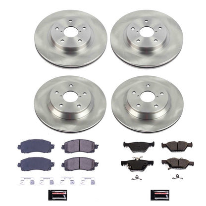 Power Stop 19 - 21 Forester Front & Rear Autospecialty Brake Kit | KOE8520 - JDMuscleBrake KitspsbKOE8520