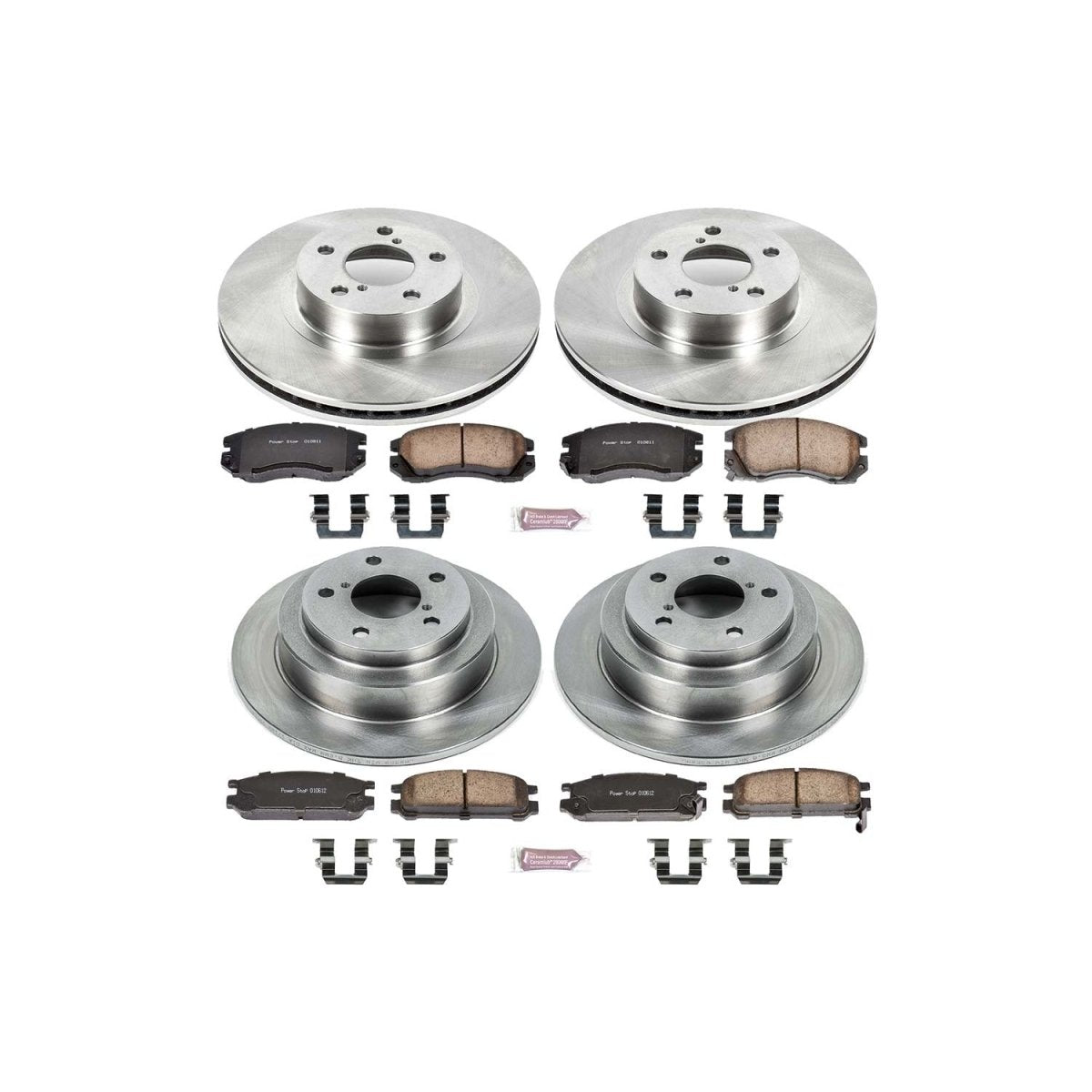 Power Stop 1996 Subaru Legacy Front & Rear Autospecialty Brake Kit | KOE1119 - JDMuscleBrake KitspsbKOE1119
