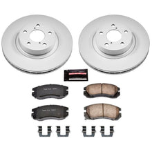 Power Stop 1996 Subaru Legacy Front Z17 Evolution Geomet Coated Brake Kit | CRK1118 - JDMuscleBrake KitspsbCRK1118