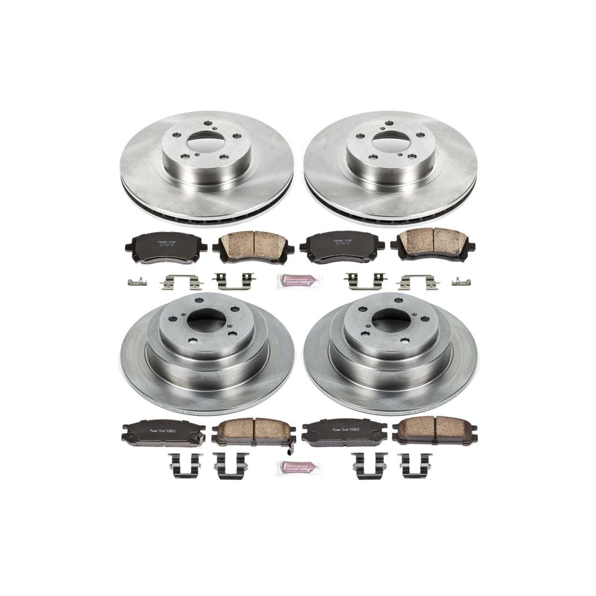 Power Stop 1998 Subaru Impreza Front & Rear Autospecialty Brake Kit | KOE1121 - JDMuscleBrake KitspsbKOE1121