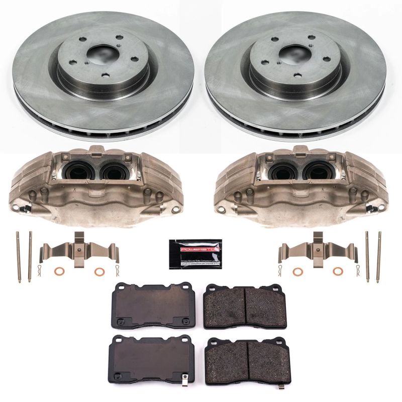 Power Stop 2005 - 17 STI Autospecialty Kit w/ Calipers - Front | KCOE131 - JDMuscleBrake KitspsbKCOE131