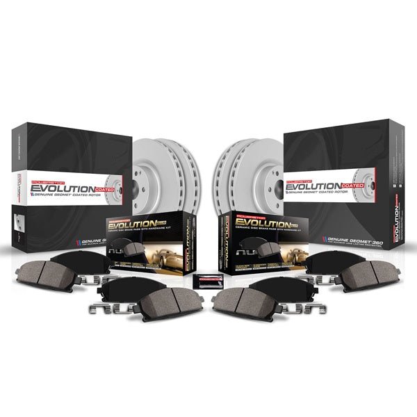 Power Stop 2008 - 17 STI Front & Rear Z17 Coated Brake Kit | CRK4490 - JDMuscleBrake KitspsbCRK4490