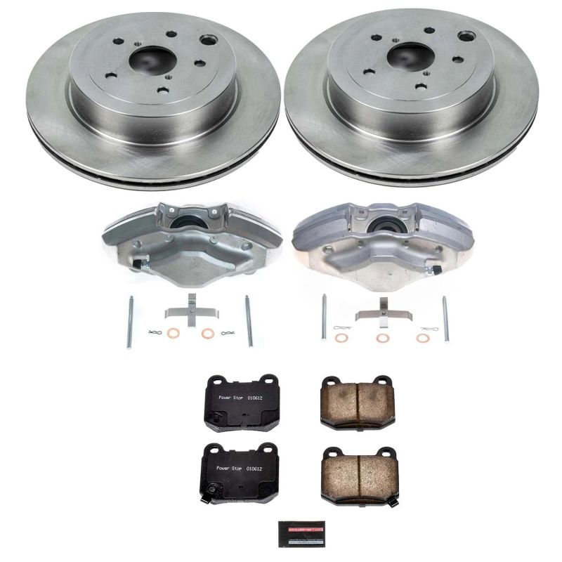 Power Stop 2008-17 STI Rear Autospecialty Brake Kit w/Calipers | KCOE5305 - JDMuscleBrake KitspsbKCOE5305
