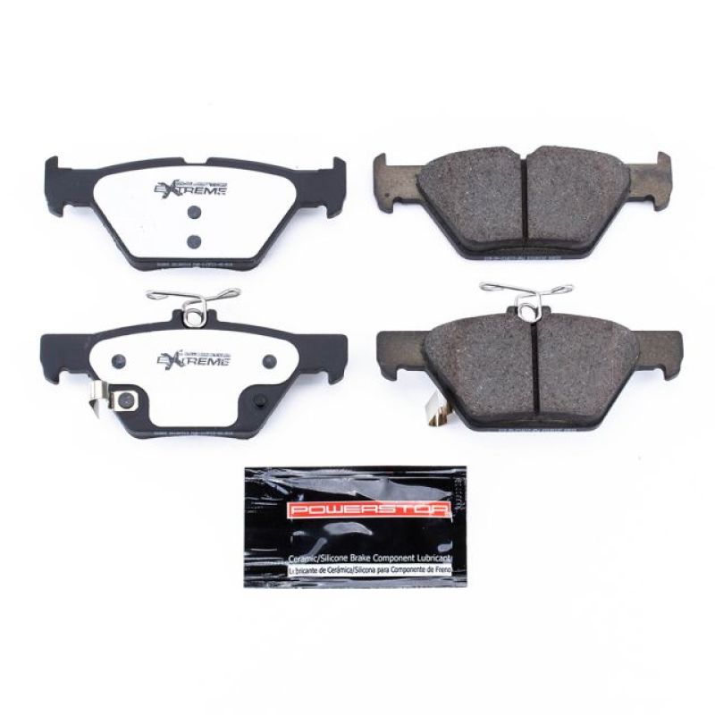 Power Stop 2019 Subaru Ascent Rear Z26 Extreme Street Brake Pads w/Hardware | Z26 - 1808 - JDMuscleBrake PadspsbZ26-1808