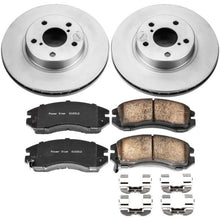 Power Stop 93 - 96 Subaru Impreza Front Z17 Evolution Geomet Coated Brake Kit | CRK443 - JDMuscleBrake KitspsbCRK443