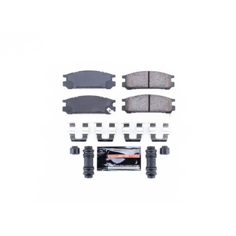 Power Stop 93 - 96 Subaru Impreza Rear Z23 Evolution Sport Brake Pads w/Hardware | Z23 - 471 - JDMuscleBrake PadspsbZ23-471