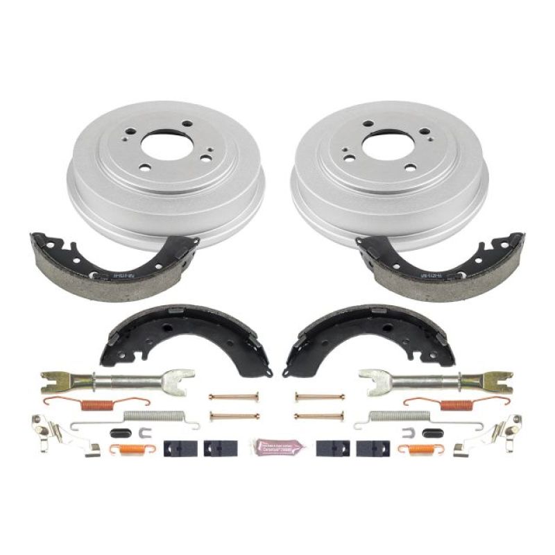 Power Stop [96 - 00 Civic] Rear Autospecialty Drum Brake Kit | KOE15309DK - JDMuscleBrake KitspsbKOE15309DK