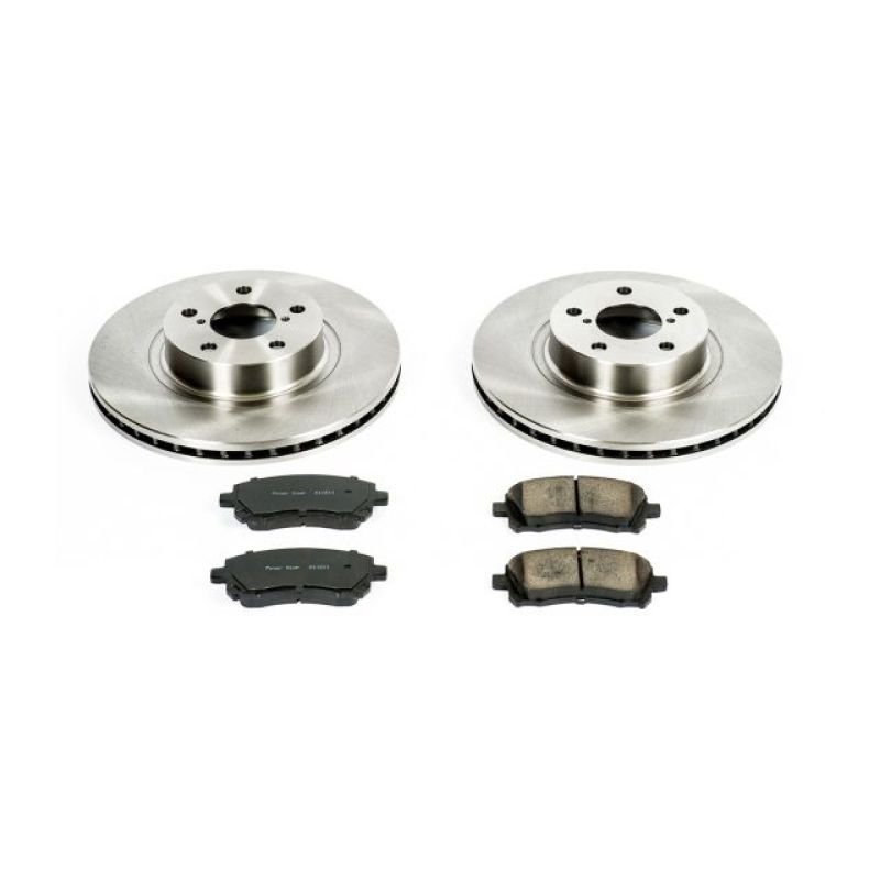 Power Stop 98 - 02 Subaru Forester Front Autospecialty Brake Kit | KOE1120 - JDMuscleBrake KitspsbKOE1120