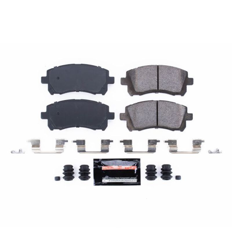 Power Stop 98 - 02 Subaru Forester Front Z23 Evolution Sport Brake Pads w/Hardware | Z23 - 721 - JDMuscleBrake PadspsbZ23-721