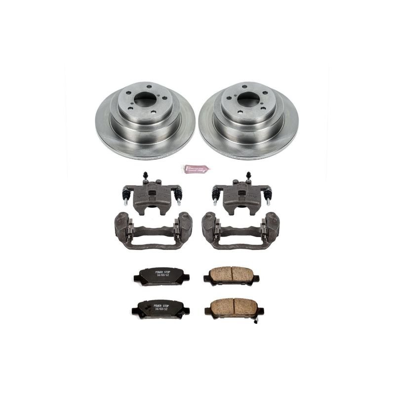 Power Stop 98 - 03 Subaru Forester Autospecialty Kit w/ Calipers - Rear | KCOE449 - JDMuscleBrake KitspsbKCOE449