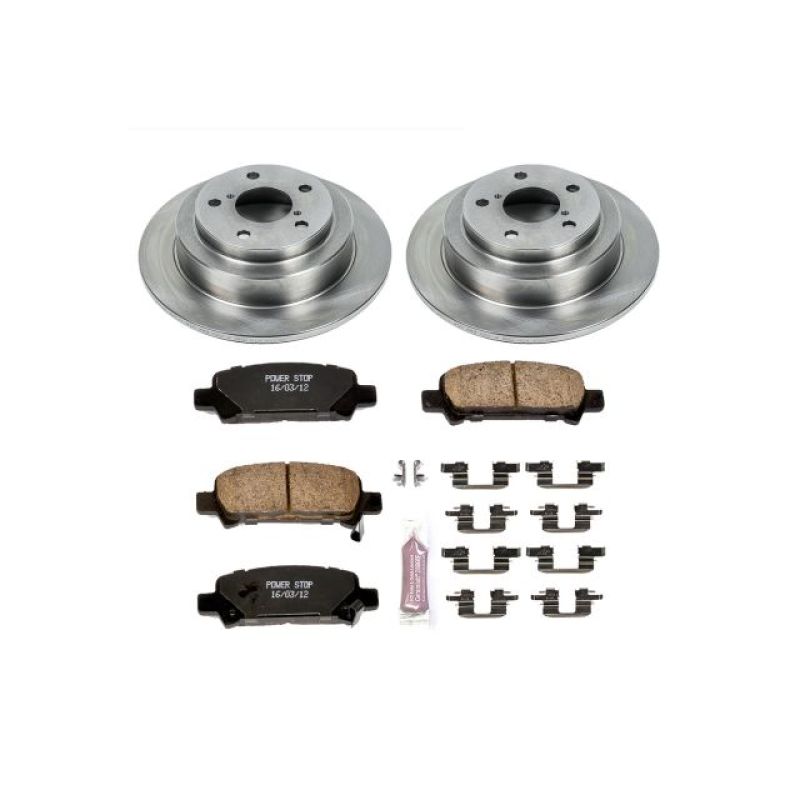Power Stop 98 - 03 Subaru Forester Rear Autospecialty Brake Kit | KOE449 - JDMuscleBrake KitspsbKOE449