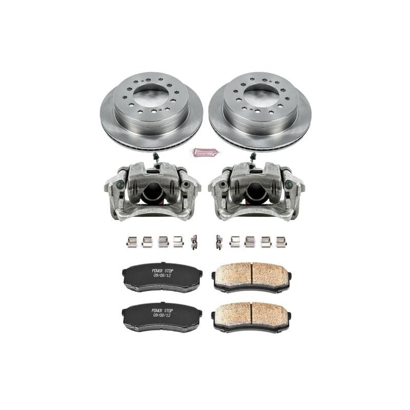 Power Stop Autospecialty Brake Kit With Calipers Rear Lexus GX470 2003 - 2009 / Toyota 4Runner 2003 - 2009 | KCOE2405 - JDMuscleBrake KitspsbKCOE2405