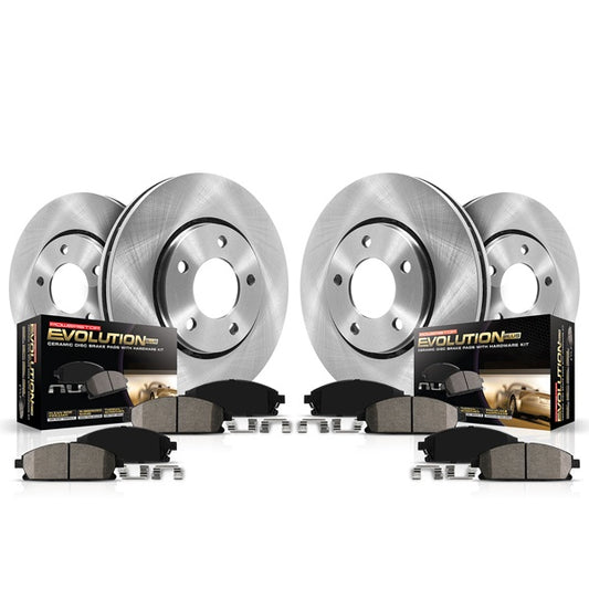 Power Stop 19-21 Forester Front & Rear Autospecialty Brake Kit | KOE8520