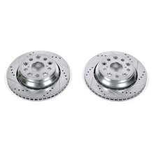 Power Stop ear Evolution Drilled & Slotted Rotors Pair Lexus LS460 2007 - 2017 / LS600h 2008 - 2016 / LS500 2018 - 21 / LS500h 2018 - 2020 | JBR1350XPR - JDMuscleBrake RotorspsbJBR1350XPR