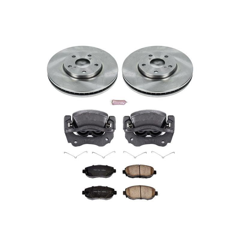 Power Stop FronAutospecialty Brake Kit w/ Calipers Lexus GS300 1998 - 2005 / GS400 1998 - 2000 / SC430 2002 - 2010 / GS430 2001 - 2005 | KCOE1077A - JDMuscleBrake KitspsbKCOE1077A
