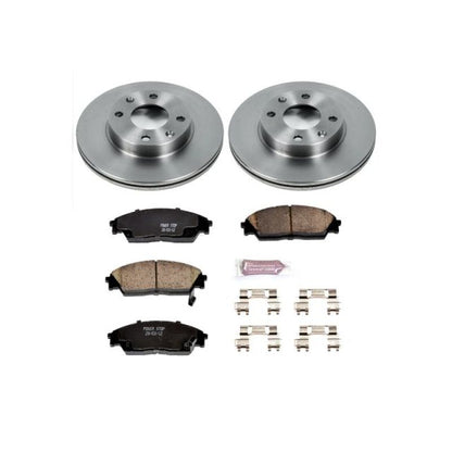 Power Stop Front Autospecialty Brake Kit Honda Civic 1990 - 1991 / CRX 1990 - 1991 | KOE402 - JDMuscleBrake KitspsbKOE402