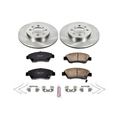 Power Stop Front Autospecialty Brake Kit Honda Civic 2003 - 2005 | KOE696 - JDMuscleBrake KitspsbKOE696