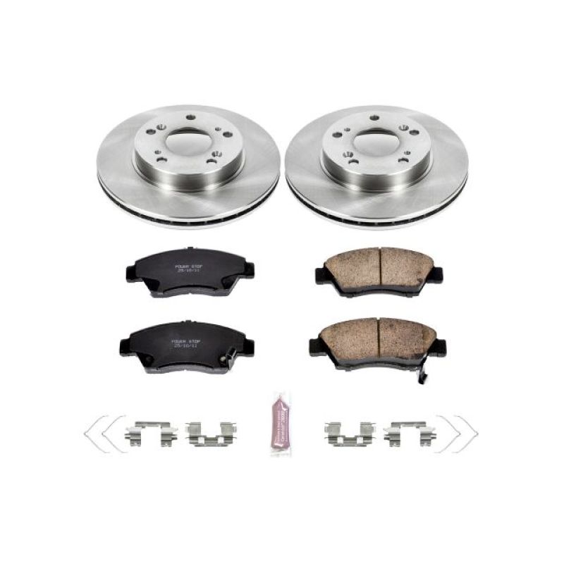 Power Stop Front Autospecialty Brake Kit Honda Civic 2006 - 2011 | KOE2389 - JDMuscleBrake KitspsbKOE2389