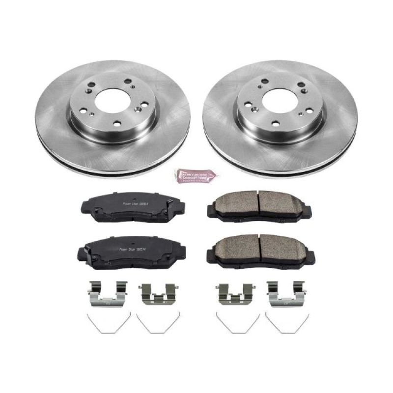 Power Stop Front Autospecialty Brake Kit Honda Civic 2012 - 2015 | KOE6766 - JDMuscleBrake KitspsbKOE6766