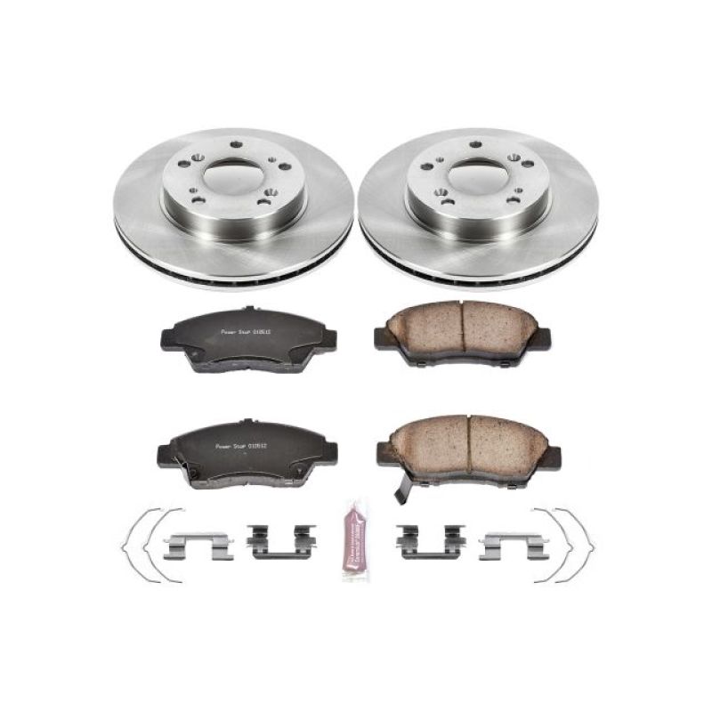 Power Stop Front Autospecialty Brake Kit Honda CR - Z 2011 - 2015 | KOE5400 - JDMuscleBrake KitspsbKOE5400