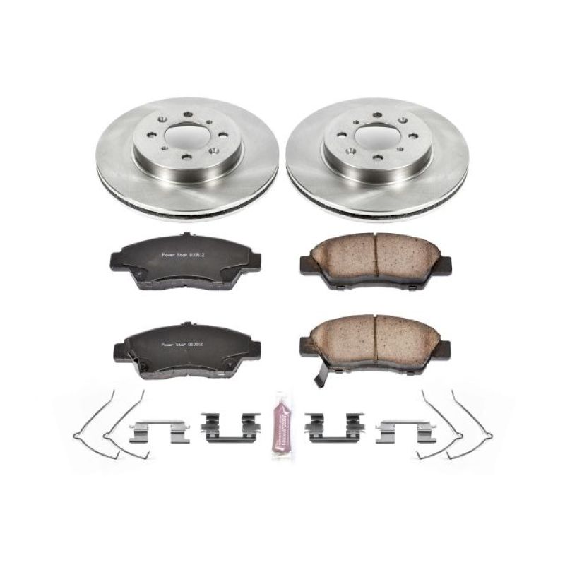 Power Stop Front Autospecialty Brake Kit Honda Fit 2009 - 2014 | KOE5382 - JDMuscleBrake KitspsbKOE5382