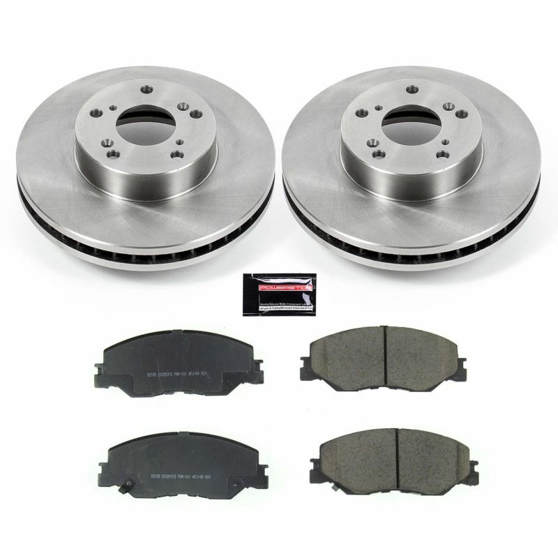 Power Stop Front Autospecialty Brake Kit Honda Insight 2019 - 21 | KOE8318 - JDMuscleBrake KitspsbKOE8318