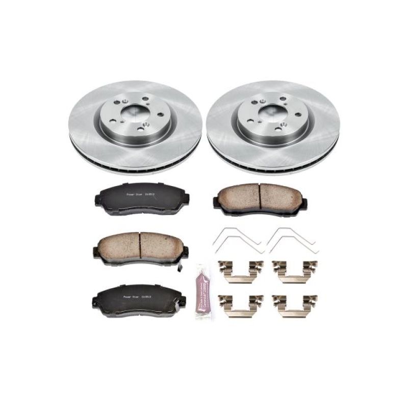 Power Stop Front Autospecialty Brake Kit Honda Odyssey 2011 - 2014 | KOE5857 - JDMuscleBrake KitspsbKOE5857