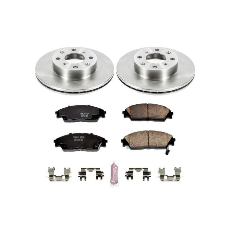 Power Stop Front Autospecialty Brake Kit Honda Prelude 1988 - 1990 | KOE4880 - JDMuscleBrake KitspsbKOE4880