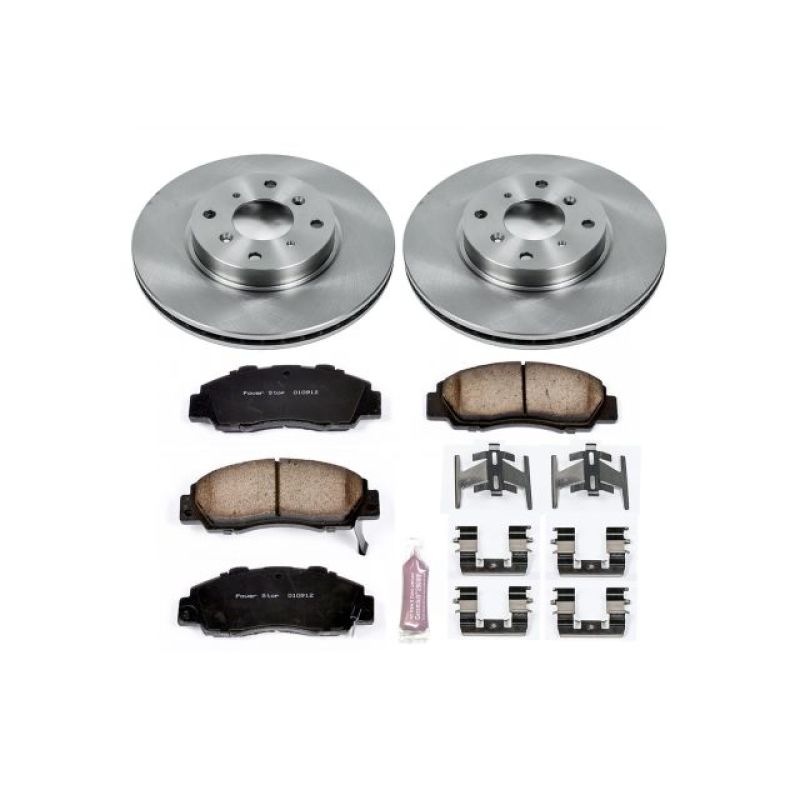 Power Stop Front Autospecialty Brake Kit Honda Prelude 1993 - 1996 | KOE1037 - JDMuscleBrake KitspsbKOE1037