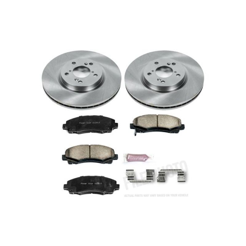 Power Stop Front Autospecialty Brake Kit Honda Ridgeline 2012 - 2014 | KOE5939 - JDMuscleBrake KitspsbKOE5939