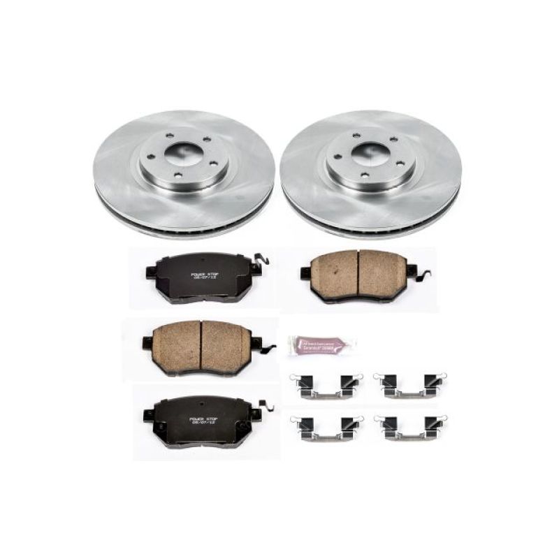 Power Stop Front Autospecialty Brake Kit Infiniti FX35 2003 - 2005 / FX45 2003 - 2005 / Nissan Maxima 2004 - 2006 / Murano 2003 - 2011 | KOE091 - JDMuscleBrake KitspsbKOE091