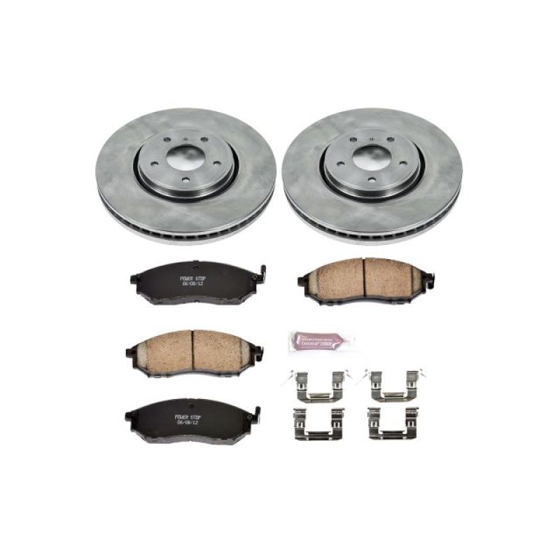 Power Stop Front Autospecialty Brake Kit Infiniti FX35 2005 - 2012 / FX45 2005 - 2008 / FX37 2013 / QX70 2014 | KOE5264 - JDMuscleBrake KitspsbKOE5264