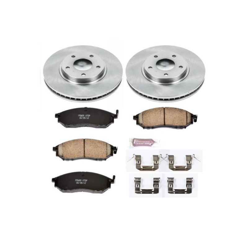 Power Stop Front Autospecialty Brake Kit Infiniti M45 2003 - 2004 / Q45 2002 - 2006 | KOE152 - JDMuscleBrake KitspsbKOE152