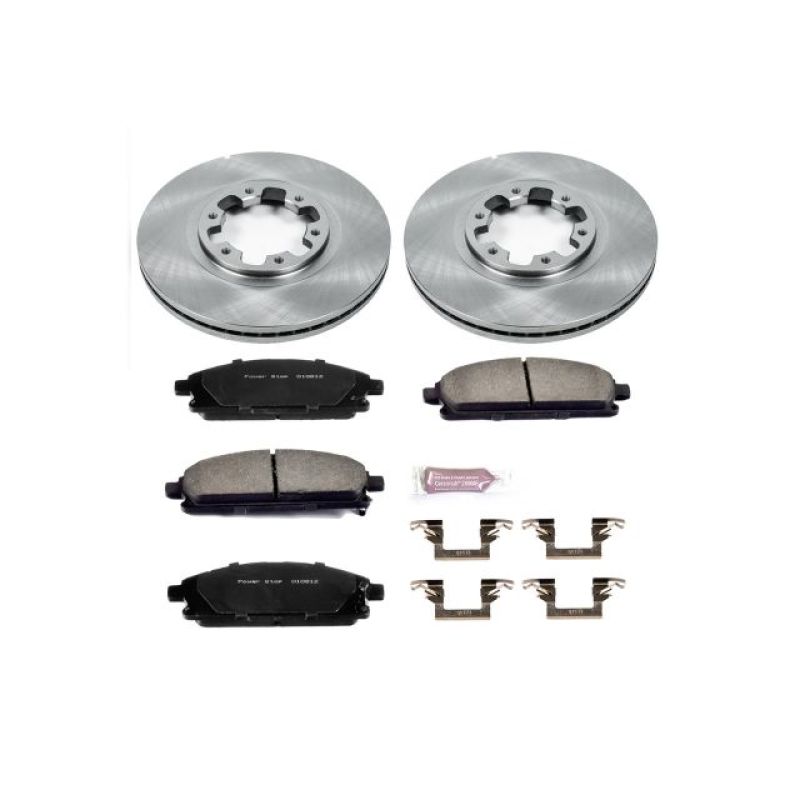 Power Stop Front Autospecialty Brake Kit Infiniti QX4 1997 - 2003 / Nissan Pathfinder 1998 - 2004 | KOE2279 - JDMuscleBrake KitspsbKOE2279