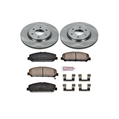 Power Stop Front Autospecialty Brake Kit Infiniti QX56 2006 - 2007 / Nissan Armada 2006 - 2007 | KOE2909 - JDMuscleBrake KitspsbKOE2909