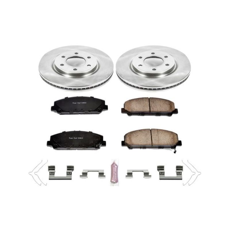 Power Stop Front Autospecialty Brake Kit Infiniti QX56 2011 - 2013 / QX80 2014 - 21 / Nissan Armada 2017 - 21 | KOE6321 - JDMuscleBrake KitspsbKOE6321