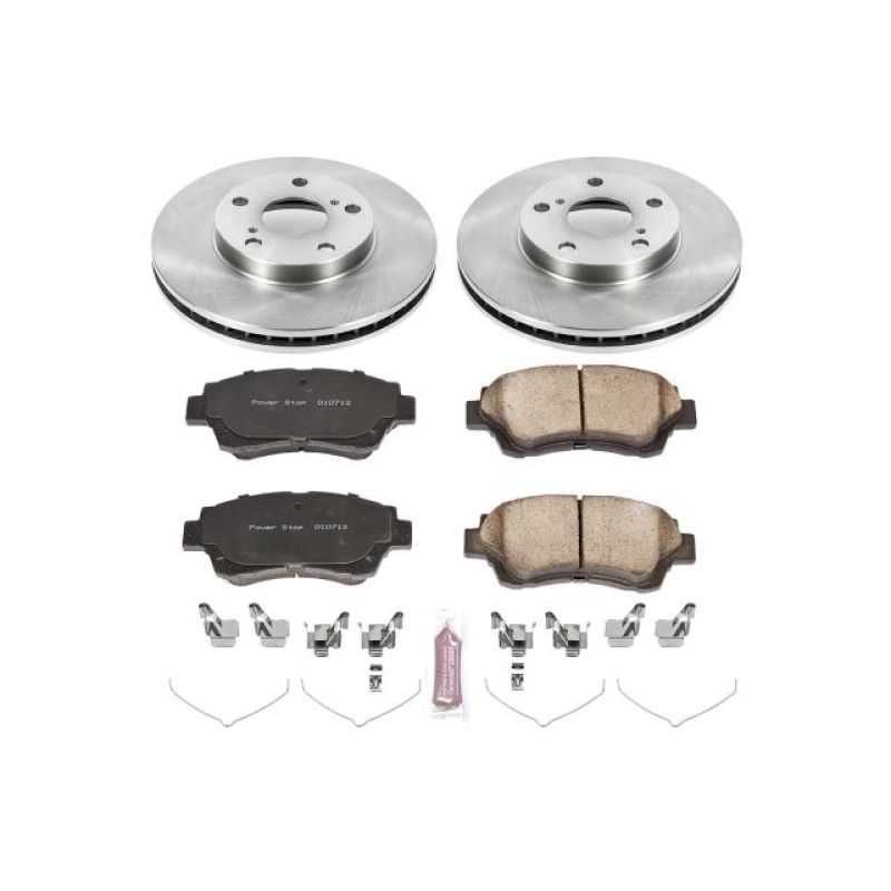 Power Stop Front Autospecialty Brake Kit Lexus ES300 1992 - 1996 / Toyota Avalon 1995 - 1997 / Camry 1992 - 2001 | KOE1054 - JDMuscleBrake KitspsbKOE1054