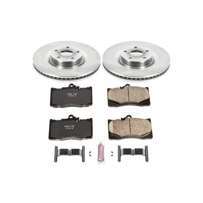 Power Stop Front Autospecialty Brake Kit Lexus GS200t 2016 - 2017 / GS350 2011 / GS450h 2011 / IS350 2011 - 2012 / GS460 2011 | KCOE6353 - JDMuscleBrake KitspsbKOE6353