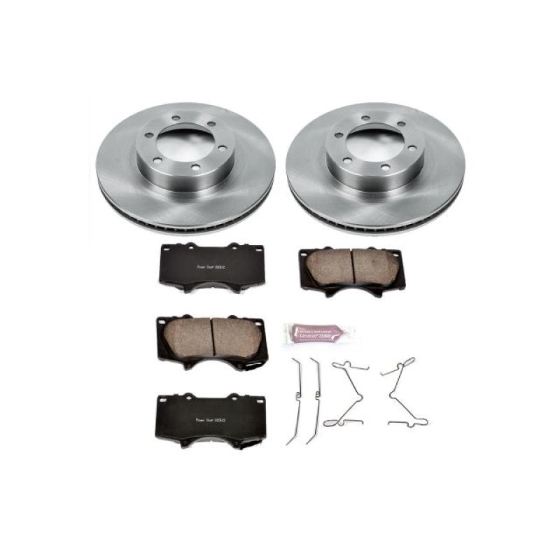 Power Stop Front Autospecialty Brake Kit Lexus GX470 2003 - 2009 / Toyota 4Runner 2003 - 2009 | KOE2421 - JDMuscleBrake KitspsbKOE2421