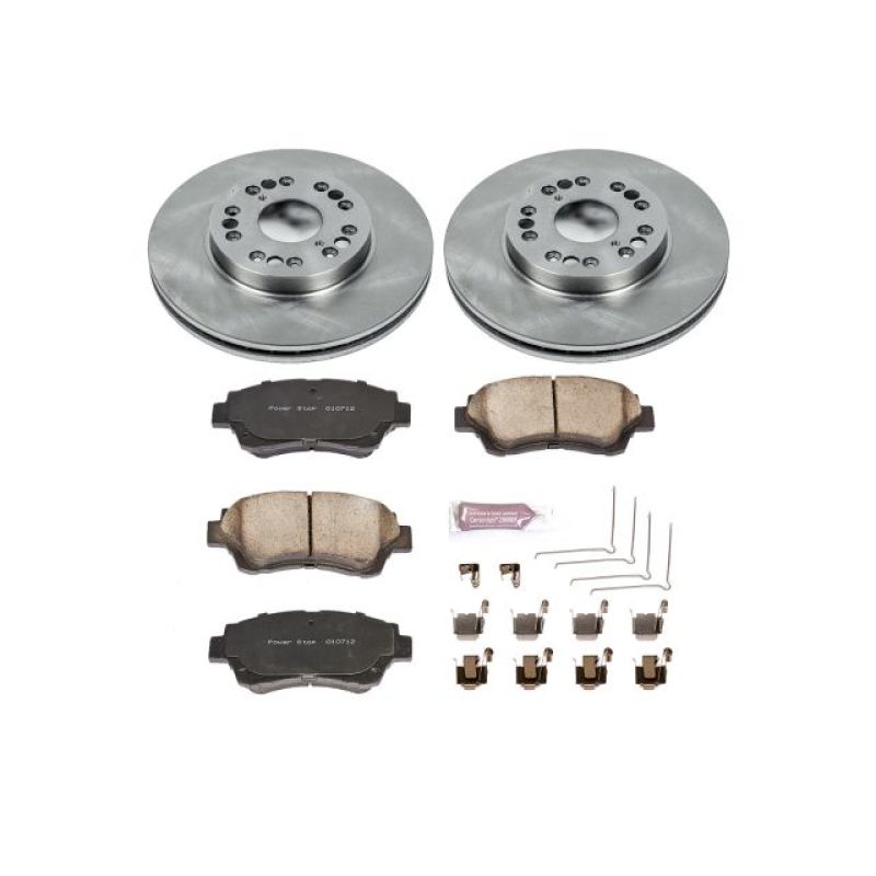 Power Stop Front Autospecialty Brake Kit Lexus LS400 1990 | KOE5384 - JDMuscleBrake KitspsbKOE5384