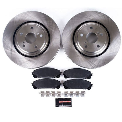 Power Stop Front Autospecialty Brake Kit Lexus NX200t 15 - 2017 / NX300 2018 - 21 / NX300h 15 - 21 / RX350 2010 - 2015 / RX450h 2010 - 2015 / Toyota Highlander 2008 - 2019 / Sienna 2011 - 2020 | KOE4713 - JDMuscleBrake KitspsbKOE4713